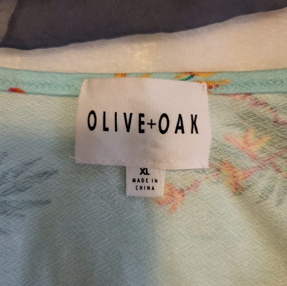 Olive & Oak - Multicolored Summer Maxi Dress, Size XL - Picture 5 of 5